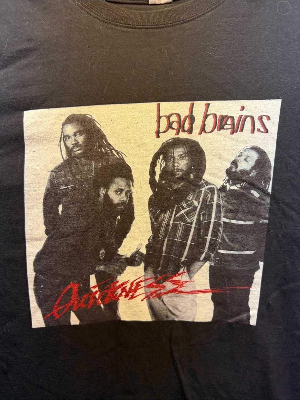 Bad Brains Band Photo Tee in Black. XL - Picture 2 of 4